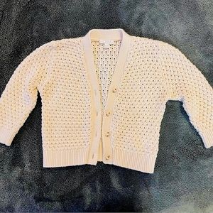 Chloé baby 12M knit cardigan with buttons